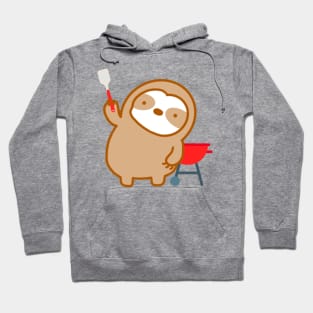 Cute Barbecue Sloth Hoodie